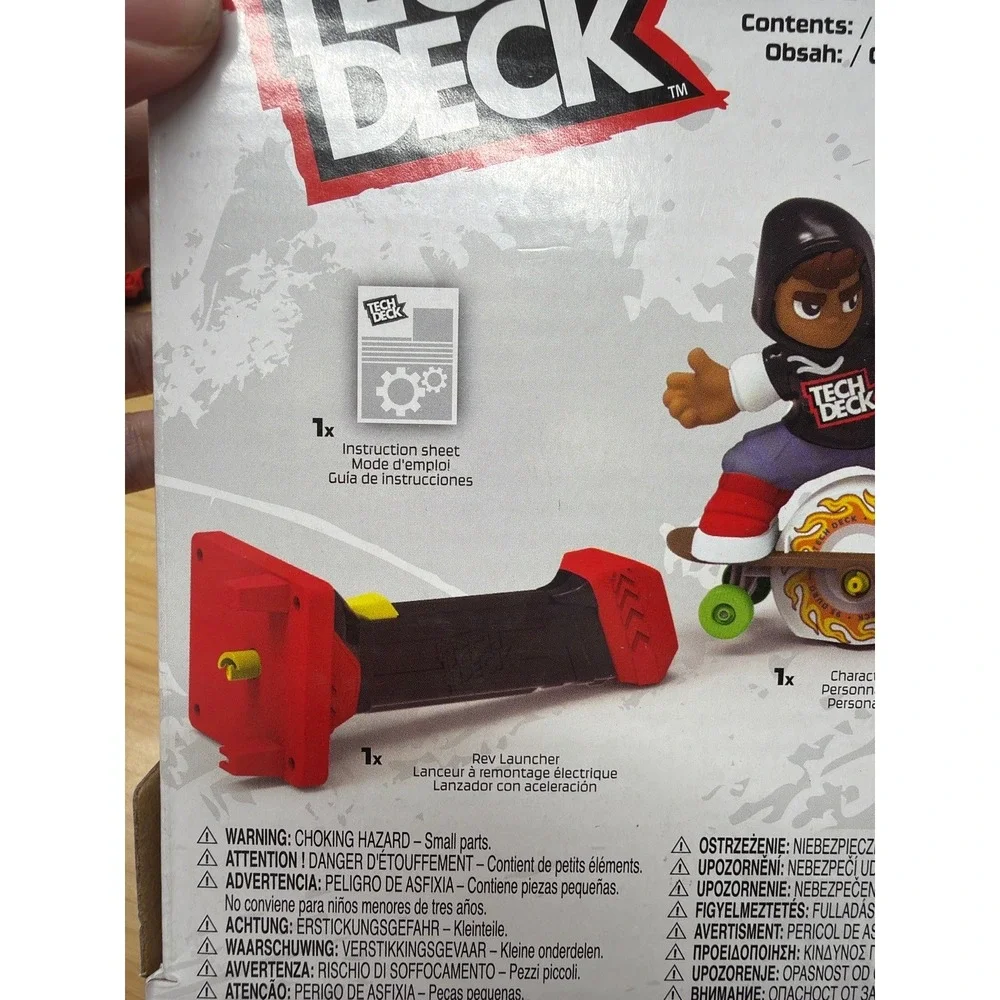 Tech Deck Shred N Blast SK8Board Figure Ramp Launcher Set New Sealed
